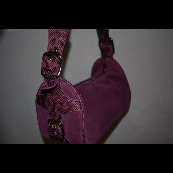 DKNY pink and print handbag - Picture 8 of 8